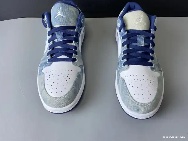 Bmlin Air Washed CZ8455-100 Jordan Low 1 Denim 0619